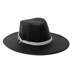 Cowboyhoed Zwart Glitter Cowboy Western Hoed Dames Heren
