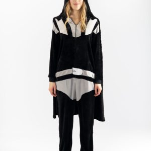 Darth Vader Onesie Kinderen Star Wars Pak Jongen Kostuum Jumpsuit Huispak