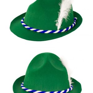 Tirol hoedje groen Oktoberfest hoed