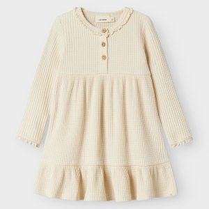 Lil Atelier Sanne jurk wit/creme